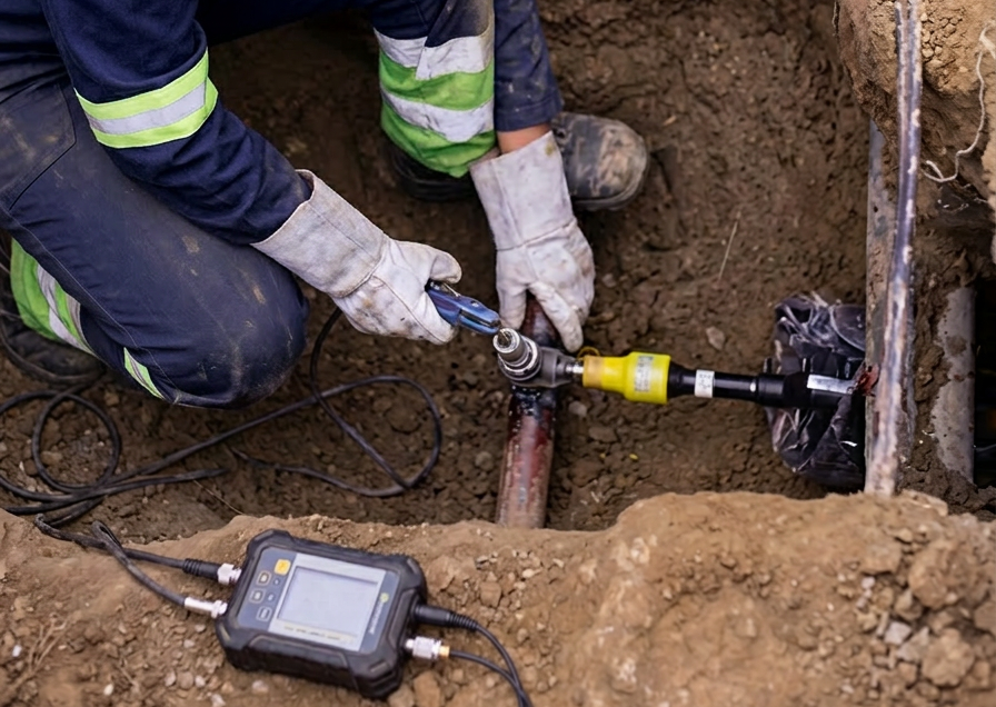 Femme Technicienne ENSIO Réseaux Gaz